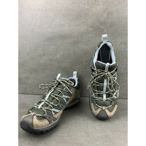 Merrell Women’s Sz 6.5 Siren Sport Hiking Shoes Lace Brindle Dusty Olive J16326